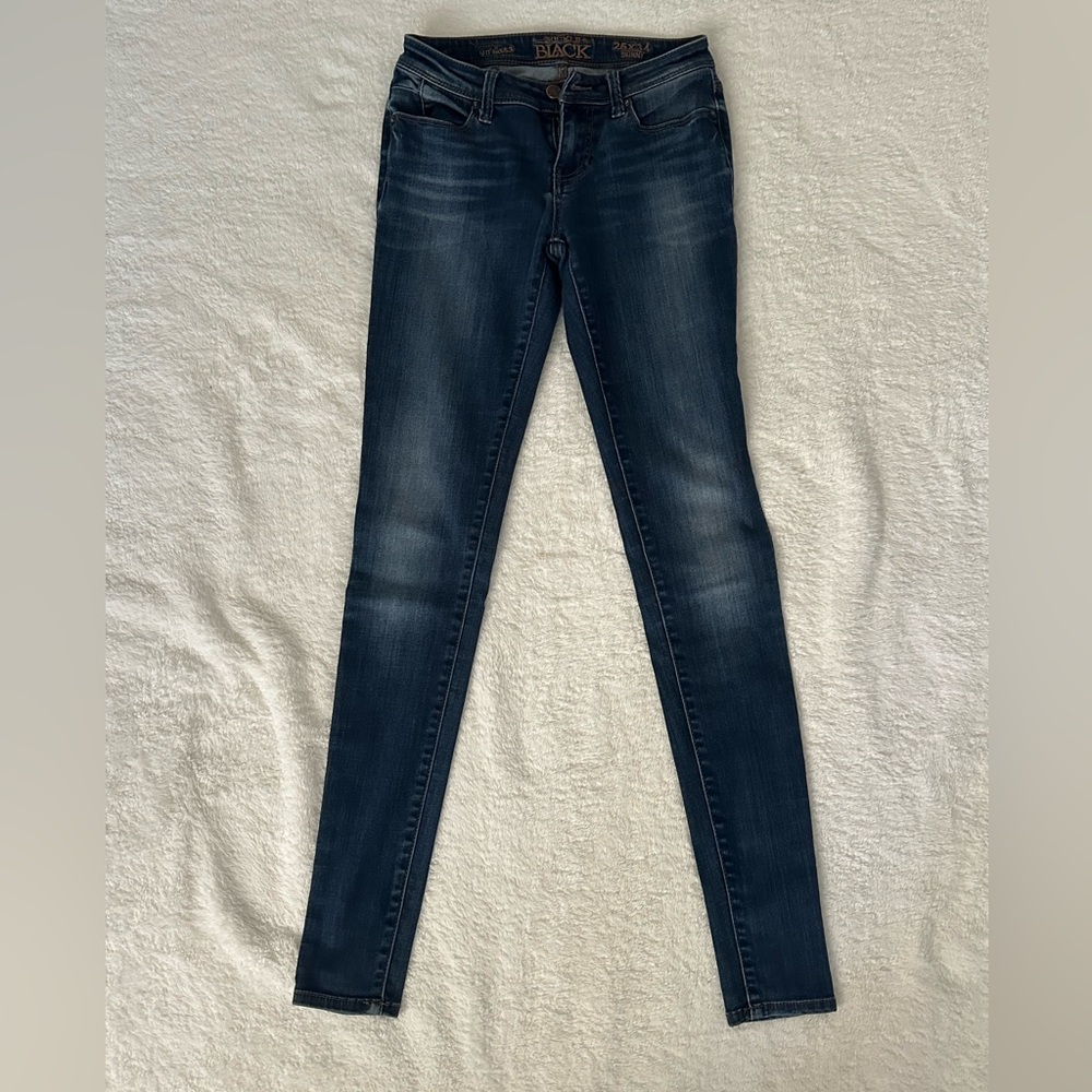Buckle Women's Dark Blue Skinny Jeans